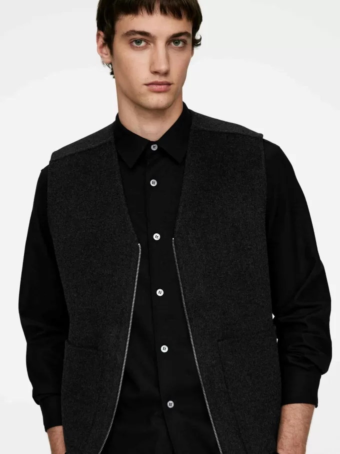 Lässiges Hemd aus Wollmischung Lässiges Hemd aus Wollmischung