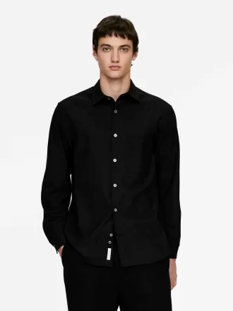 Lässiges Hemd aus Wollmischung