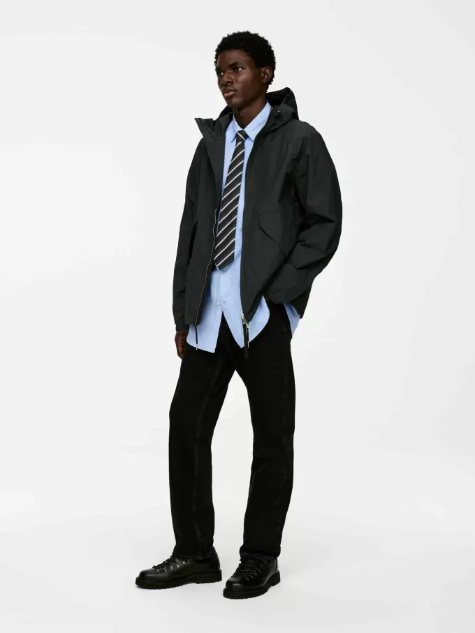 Lässiges Popeline-Hemd