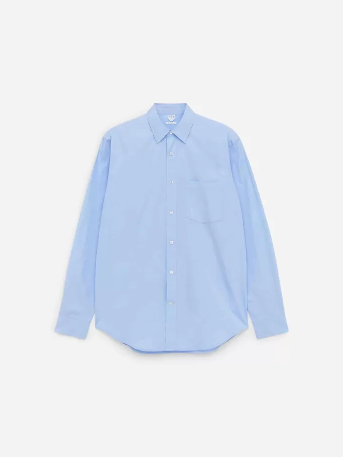 Lässiges Popeline-Hemd