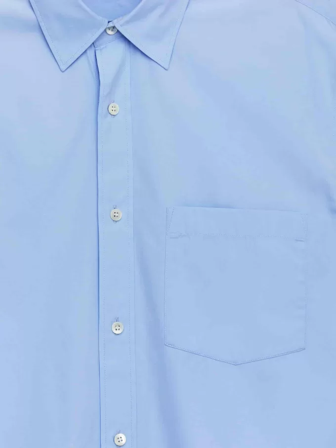 Lässiges Popeline-Hemd