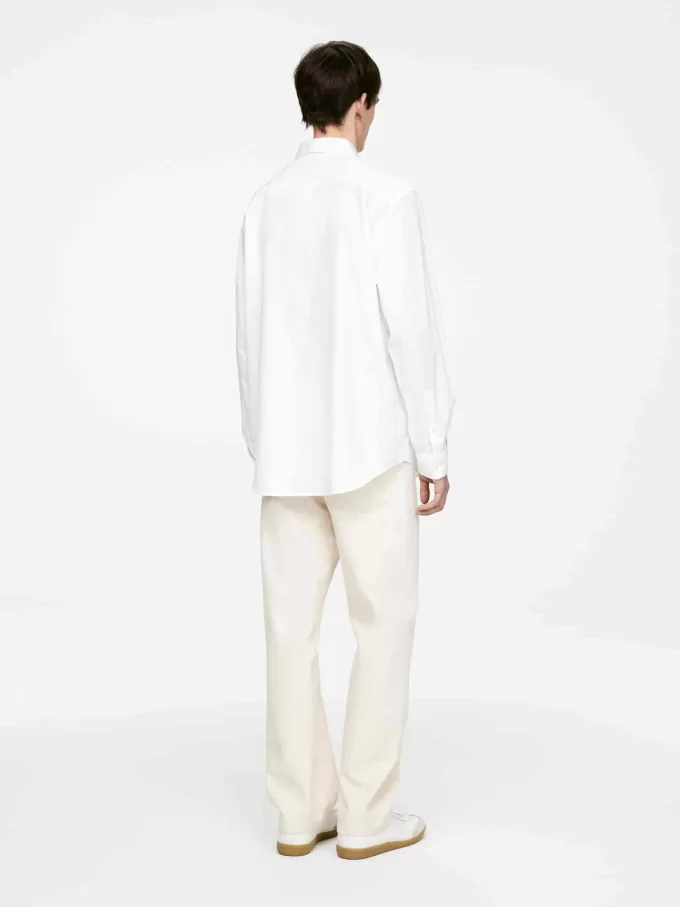 Lässiges Popeline-Hemd