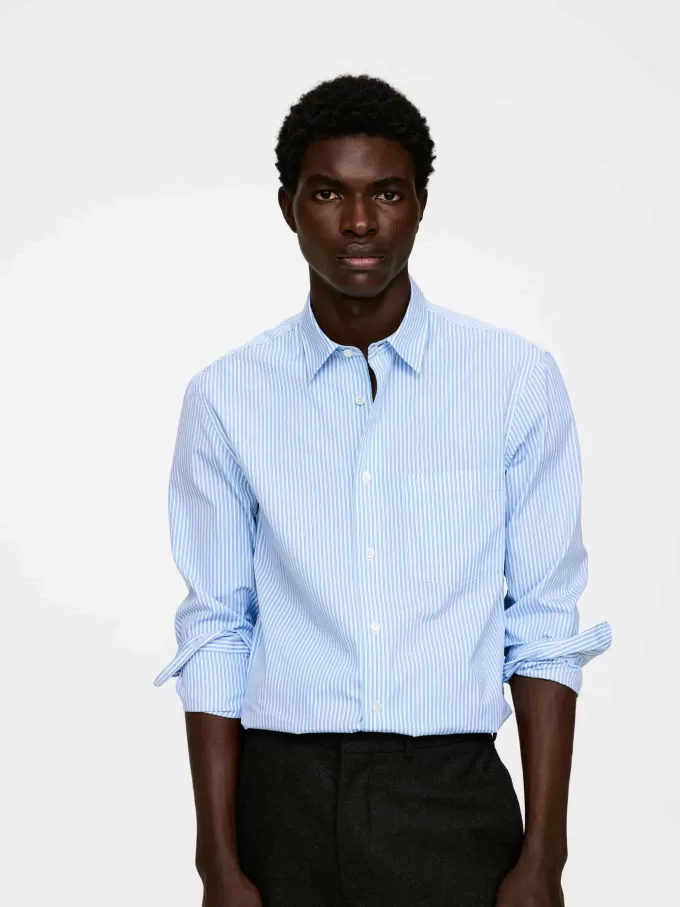 Lässiges Popeline-Hemd