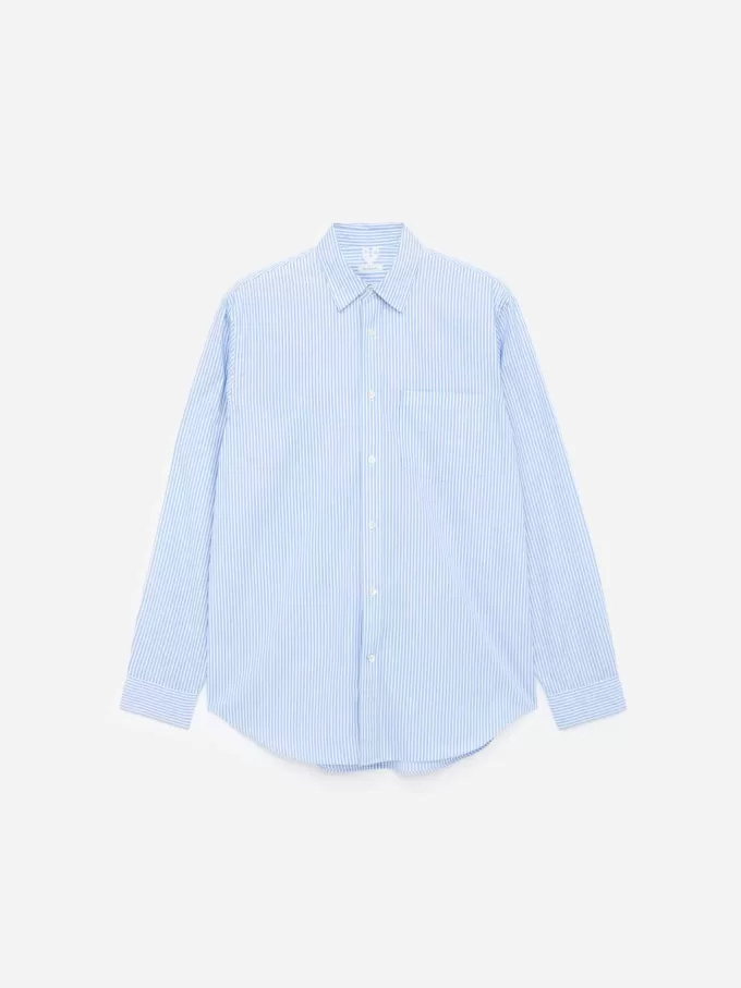 Lässiges Popeline-Hemd