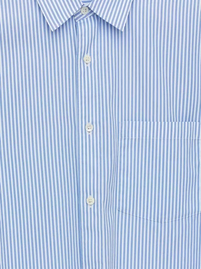 Lässiges Popeline-Hemd