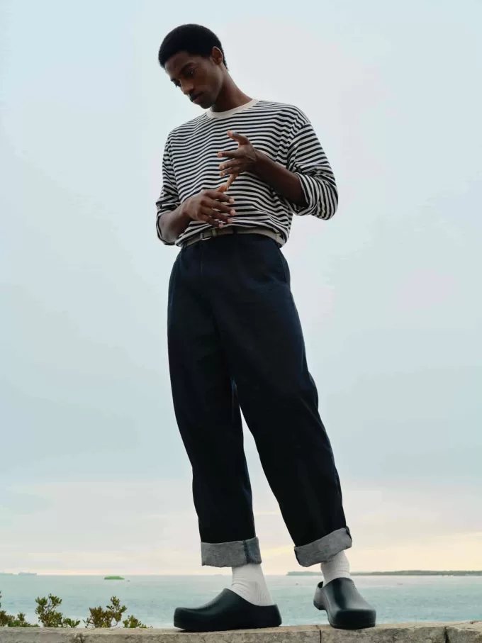 Geflochtener Gürtel mit Lederbesatz Geflochtener Gürtel mit Lederbesatz