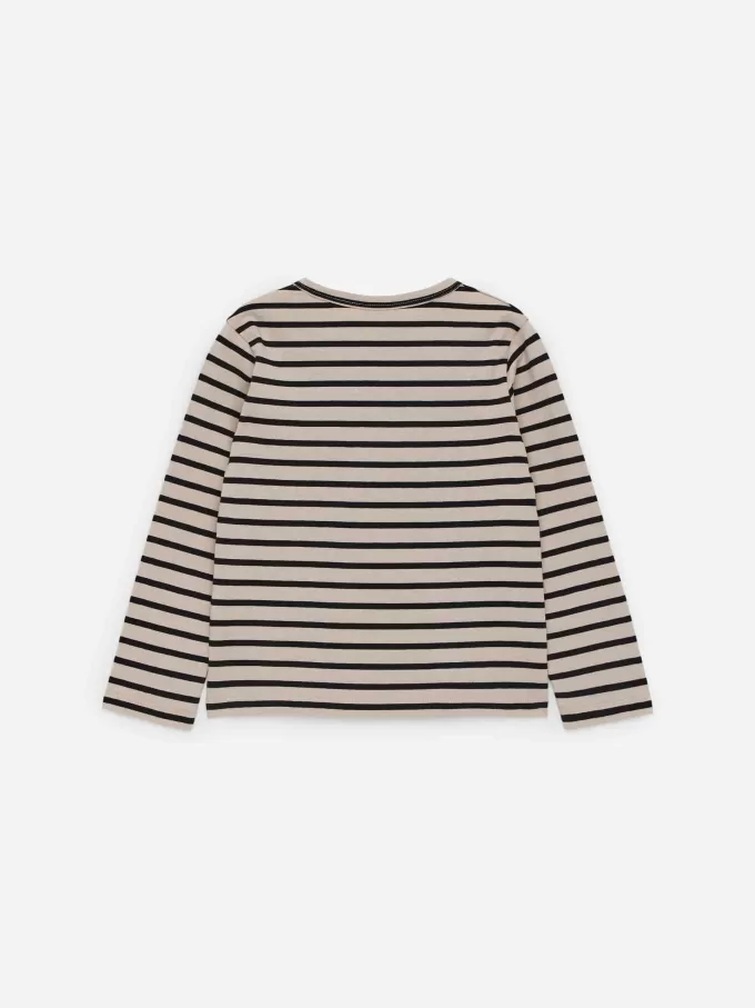 Langärmliges T-Shirt aus Baumwolle