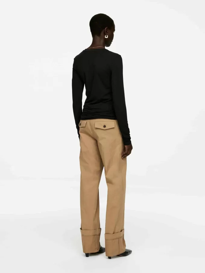 Langarm aus Lyocell-Mischung Langarm aus Lyocell-Mischung