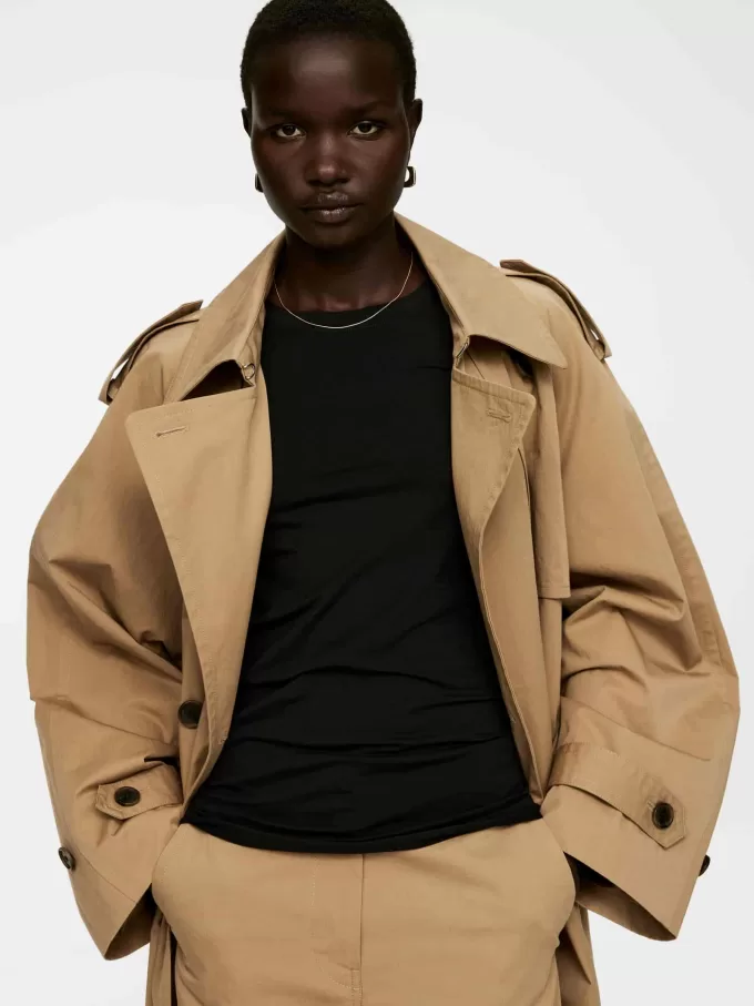 Langarm aus Lyocell-Mischung Langarm aus Lyocell-Mischung