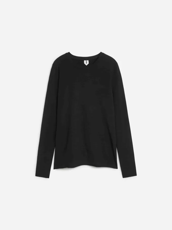 Langarm aus Lyocell-Mischung Langarm aus Lyocell-Mischung