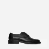 Leder-Derby-Schuhe Leder-Derby-Schuhe