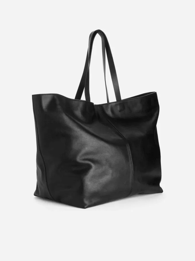 Leder-Einkaufstasche