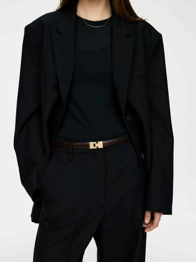 Ledergürtel mit Schnalle