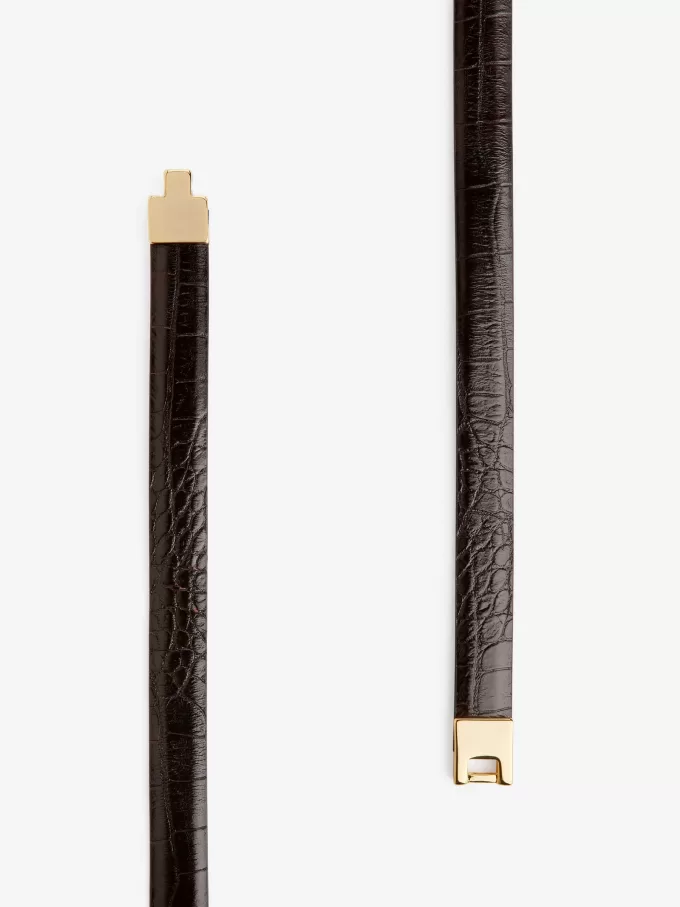 Ledergürtel mit Schnalle