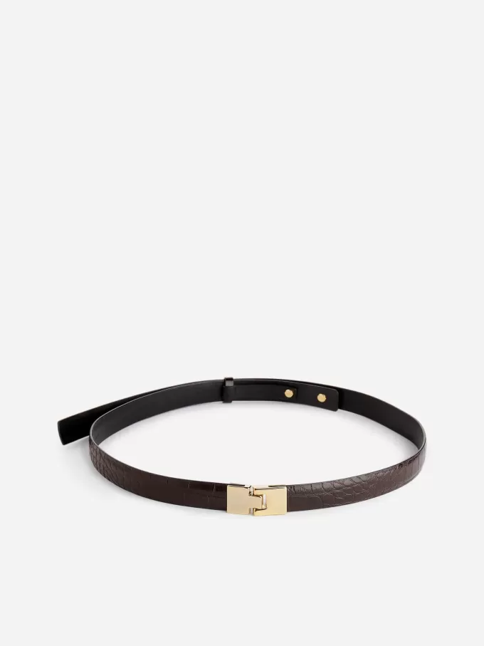 Ledergürtel mit Schnalle