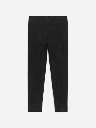 Leggings aus geripptem Jersey