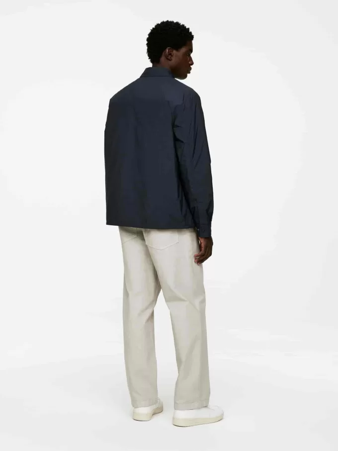 Leicht wattiertes Überhemd