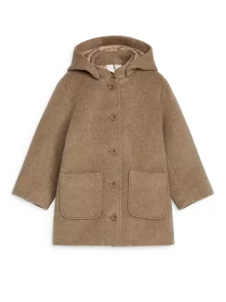 Mantel aus Wollmischung