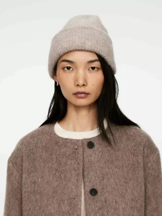 Mütze aus Alpaka-Merino-Mischung