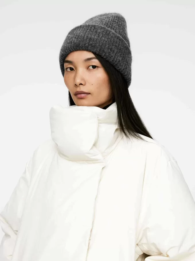 Mütze aus Alpaka-Merino-Mischung