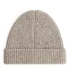Mütze aus Rippstrick-Wollmischung Mütze aus Rippstrick-Wollmischung
