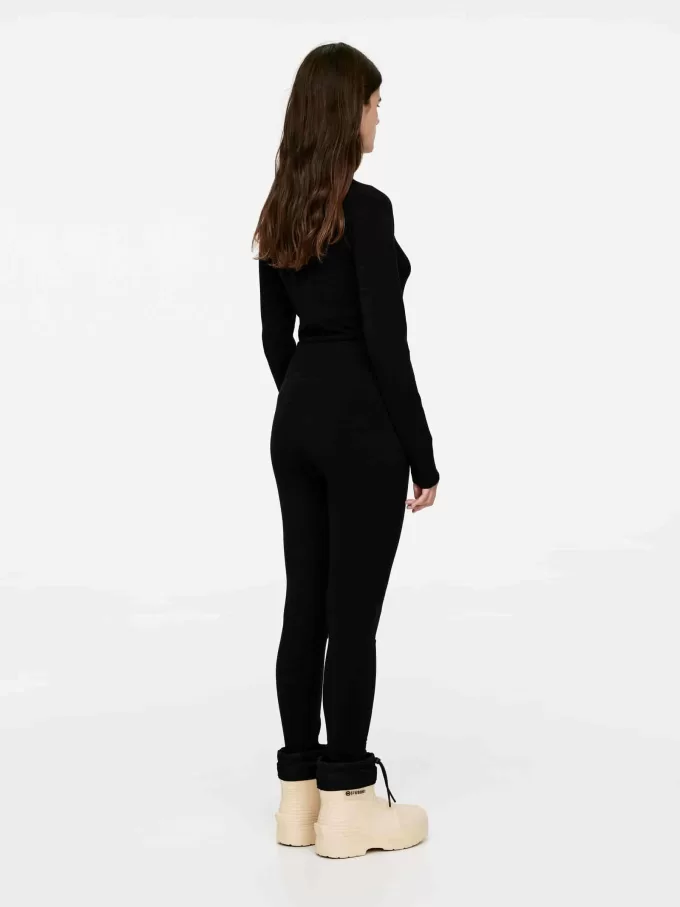 Nahtlose Strumpfhose aus Wollmischung