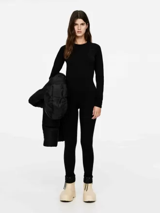 Nahtlose Strumpfhose aus Wollmischung