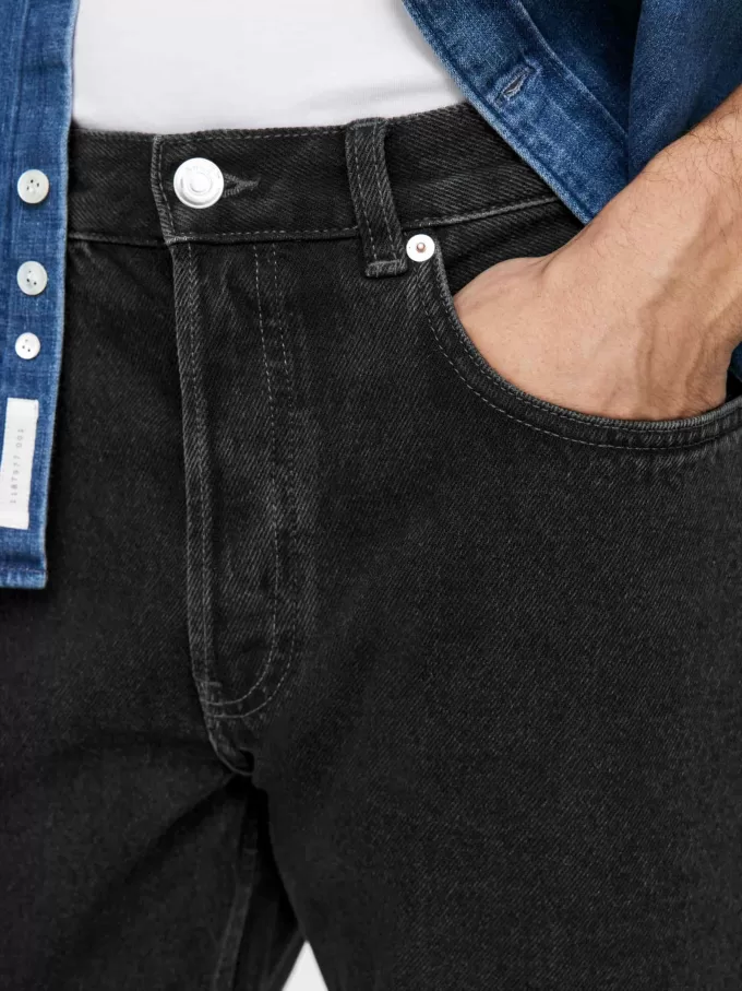 OCEAN Lockere, gerade Jeans