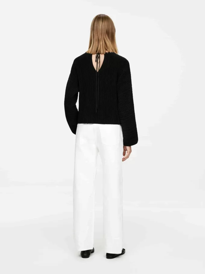 Oberteil aus Rippstrick