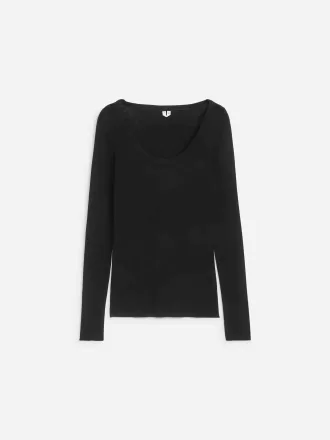 Oberteil aus Wollripp