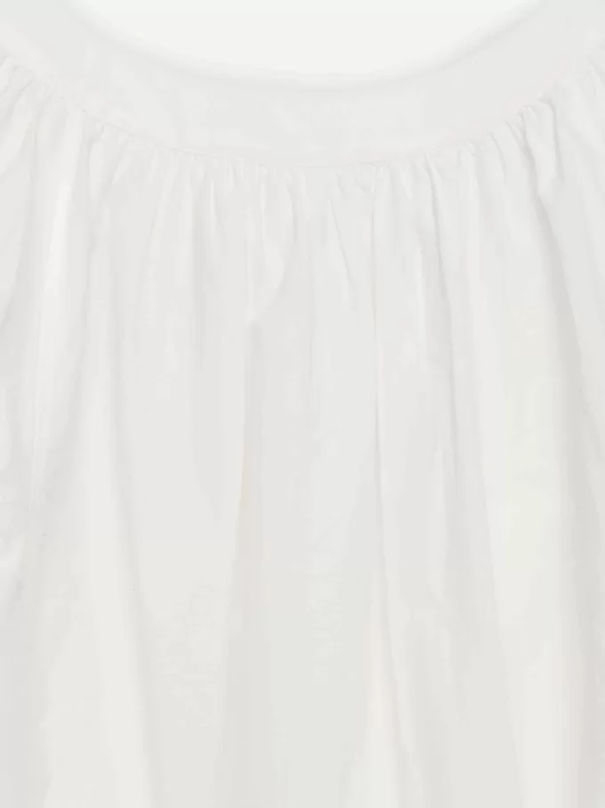 Oberteil mit Ballonsaum