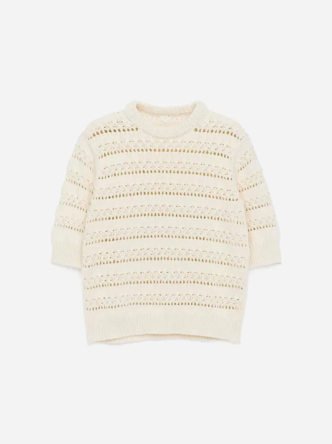 Offen gestricktes Oberteil Offen gestricktes Oberteil