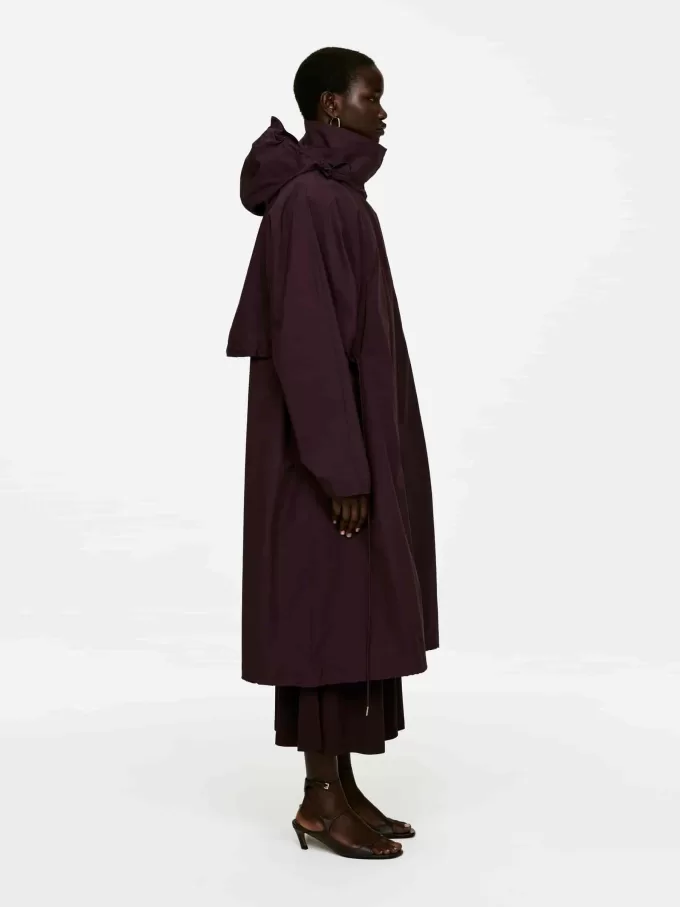 Parka mit Sturmklappe