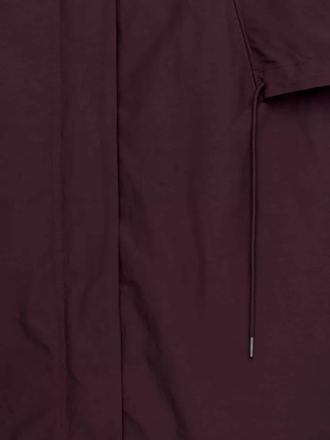 Parka mit Sturmklappe