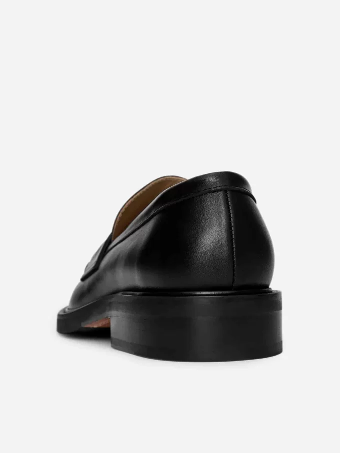 Penny-Loafer aus Leder