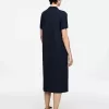 Polokleid aus Rippstrick Polokleid aus Rippstrick