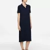 Polokleid aus Rippstrick Polokleid aus Rippstrick