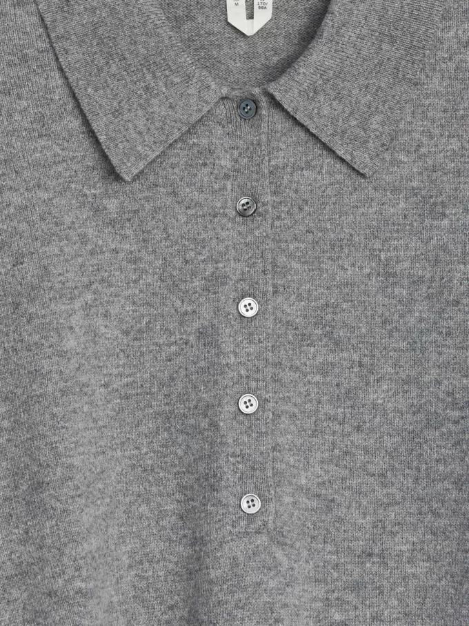 Polopullover aus Wolle Polopullover aus Wolle