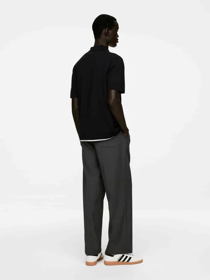 Poloshirt aus Wolle Poloshirt aus Wolle