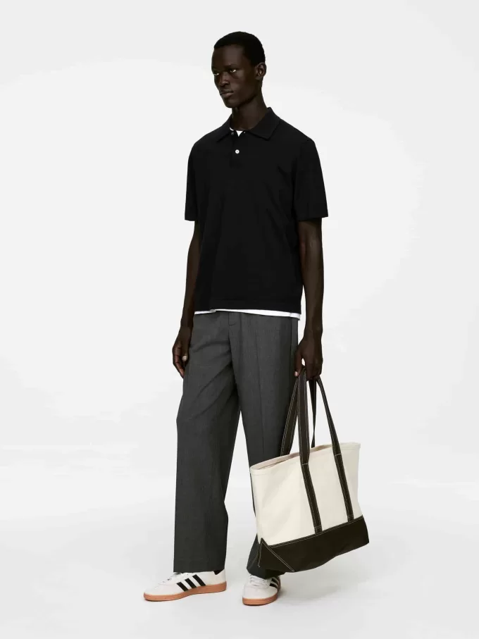 Poloshirt aus Wolle Poloshirt aus Wolle