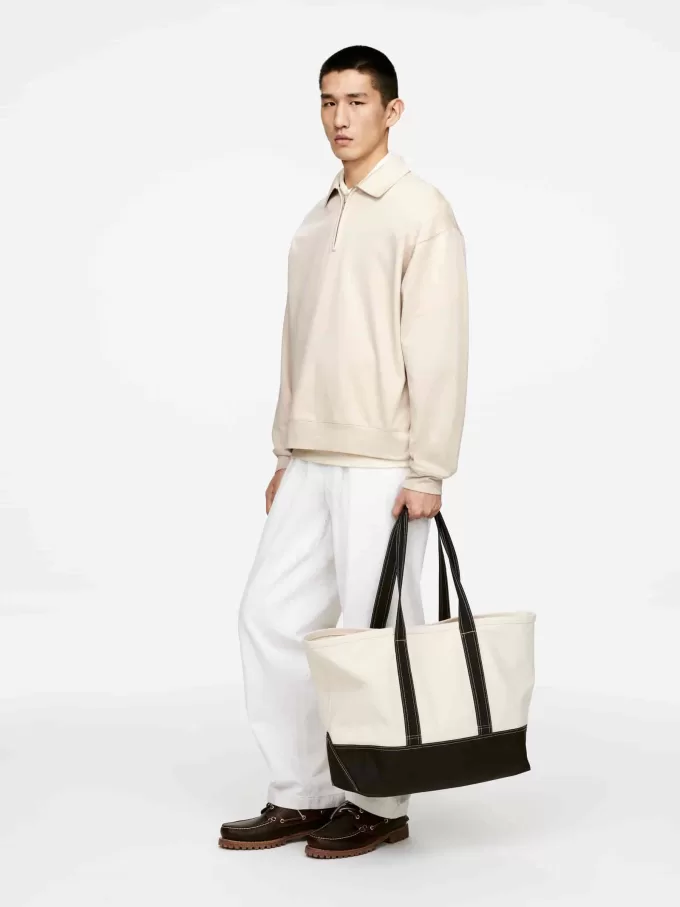 Poloshirt mit halbem Reißverschluss