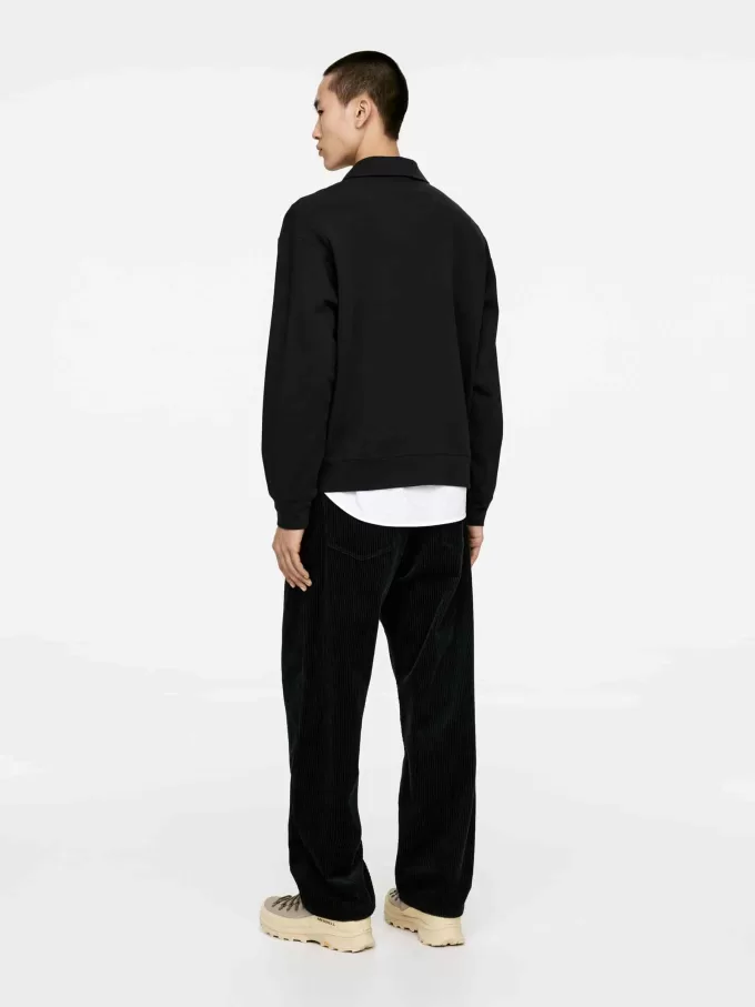 Poloshirt mit halbem Reißverschluss