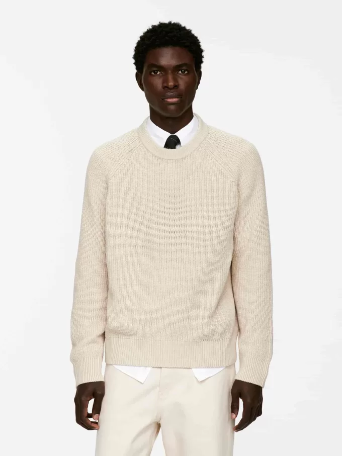 Pullover aus Leinen-Baumwolle Pullover aus Leinen-Baumwolle