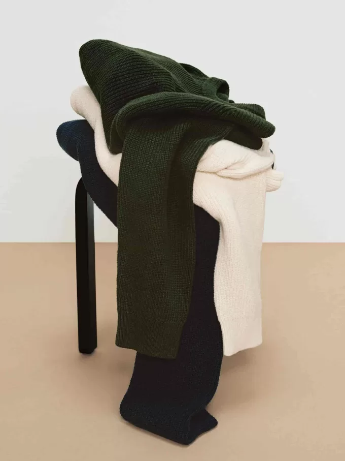 Pullover aus Leinen-Baumwolle