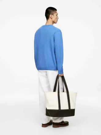 Pullover aus Leinen und Seide Pullover aus Leinen und Seide