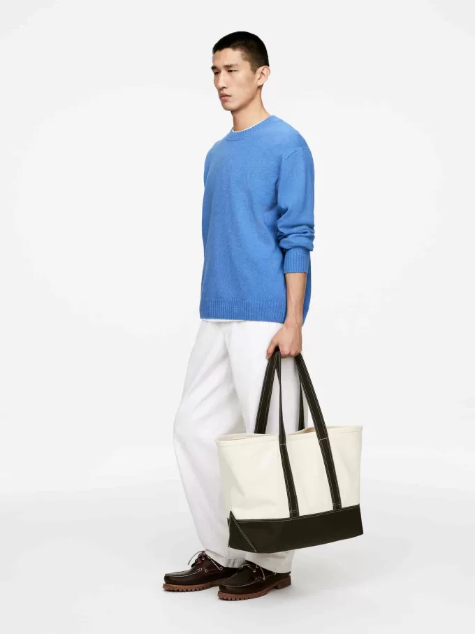 Pullover aus Leinen und Seide Pullover aus Leinen und Seide