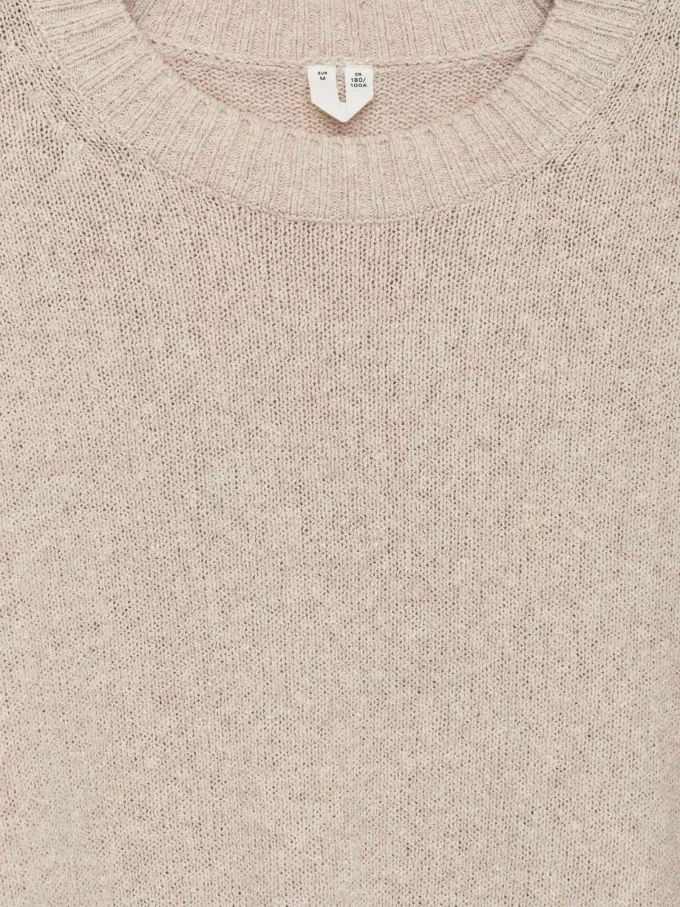 Pullover aus Leinen und Seide Pullover aus Leinen und Seide