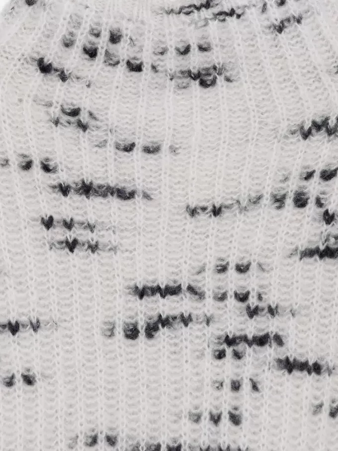 Pullover aus Mohair-Woll-Mischung