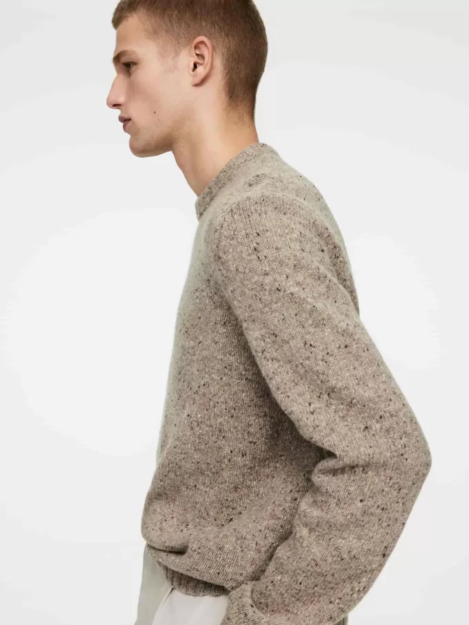 Pullover aus Woll-Alpaka-Mischung