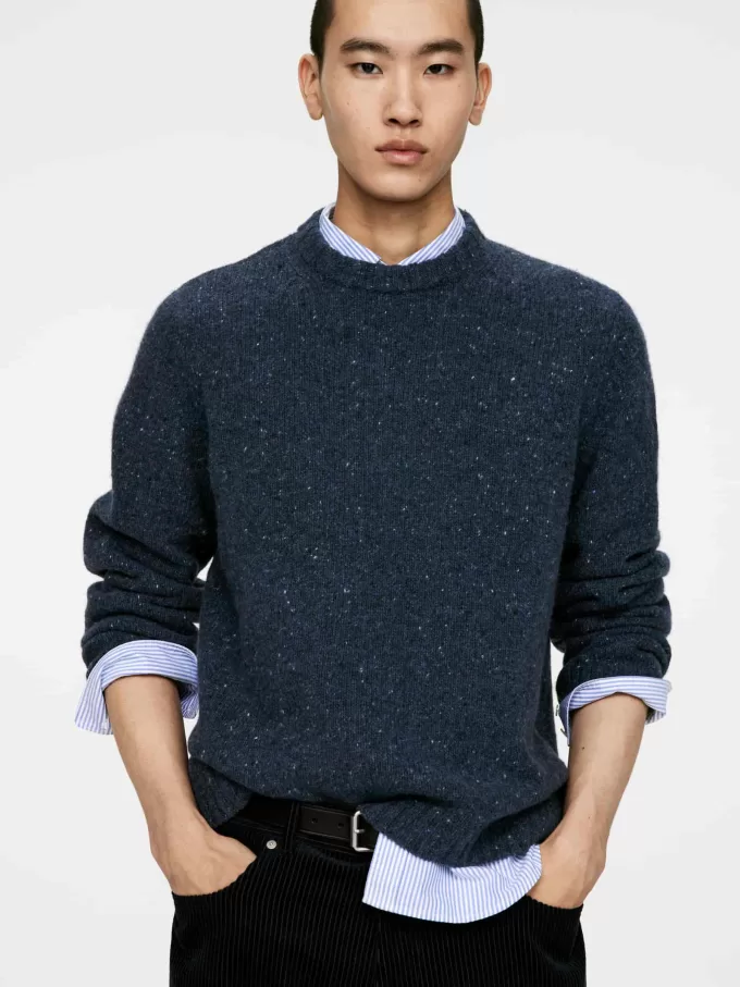 Pullover aus Woll-Alpaka-Mischung